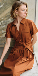 Ellory Cotton Shirt Dress