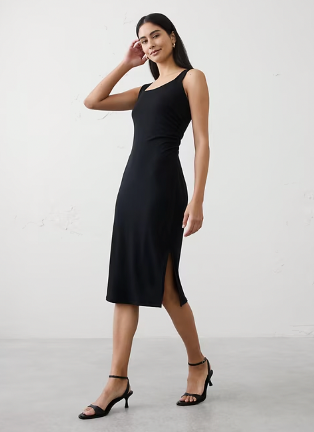 banana republic black midi dress Lilac Wedding Guest Dress Black Tie Formal Gown & Plus Size by JT2507A