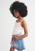 Girls Beaded Sweater Tank
