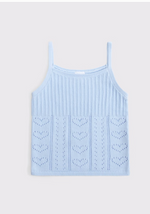 Girls Sweater Cardigan Tank Set