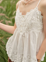 Myla Lace-Embroidered Top