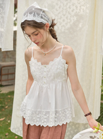 Myla Lace-Embroidered Top