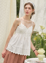 Myla Lace-Embroidered Top