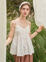 Myla Lace-Embroidered Top