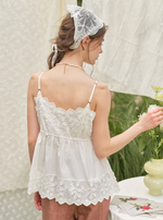 Myla Lace-Embroidered Top