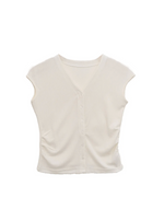 Blaire Simple V-Neck Blouse