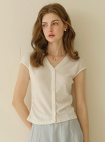 Blaire Simple V-Neck Blouse