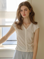 Blaire Simple V-Neck Blouse