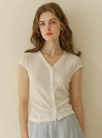 Blaire Simple V-Neck Blouse