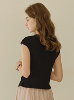 Blaire Simple V-Neck Blouse