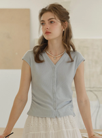 Blaire Simple V-Neck Blouse