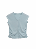 Blaire Simple V-Neck Blouse