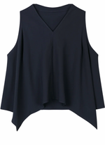 Didi Cowl Neck Flare Top