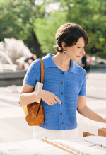 Dotty cotton crochet top