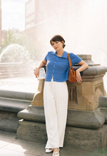Dotty cotton crochet top