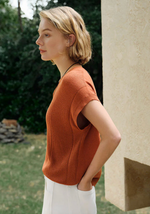 Eugene cotton knit top
