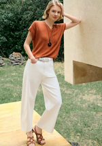 Eugene cotton knit top