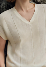 Eugene cotton knit top