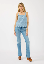Leni Eyelet Tank Top