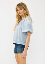 Pauline Embroidered Top