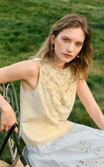 Coraline Cotton Lace Top