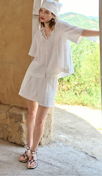 Callie Linen Blouse