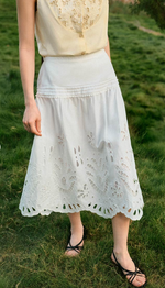 Edna Embroidered Skirt