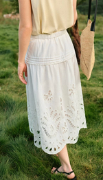 Edna Embroidered Skirt