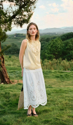 Edna Embroidered Skirt