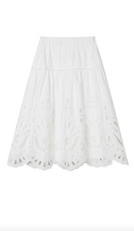 Edna Embroidered Skirt