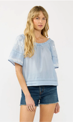 Pauline Embroidered Top