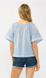 Pauline Embroidered Top