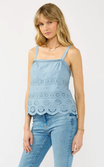 Leni Eyelet Tank Top