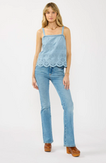 Leni Eyelet Tank Top