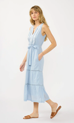 Yvette Embroidered Midi Dress