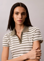 Monologo Rib Stripe Mini Dress