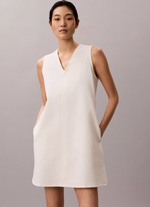 Interlock V-Neck Mini Dress