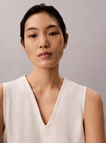 Interlock V-Neck Mini Dress