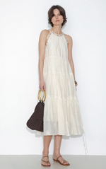 Loose Halterneck Sleeveless Dress