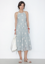 Loose Halterneck Sleeveless Dress