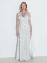 Wist Gathered Floral Sling Dress