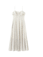Wist Gathered Floral Sling Dress