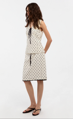 Polka Dot V-Neck Top