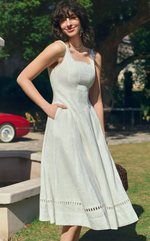 Fenton Panel Linen Dress