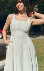Fenton Panel Linen Dress