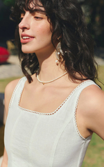 Fenton Panel Linen Dress