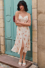 Francisco Dress- Cream Floral