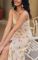 Francisco Dress- Cream Floral