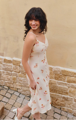 Francisco Dress- Cream Floral
