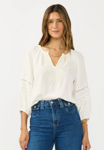 Claire Embroidered Blouse